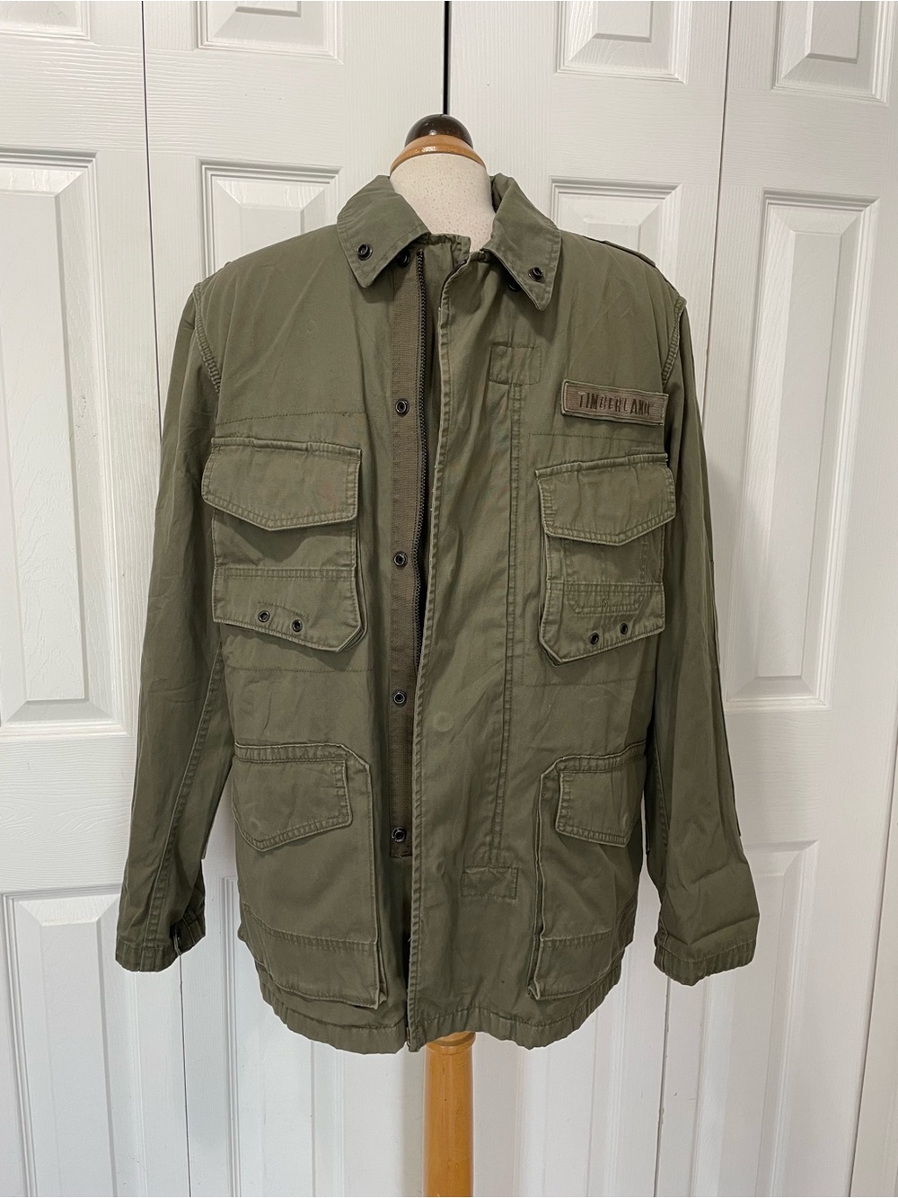 Timberland Men's Olive Green Field Jacket - Picture 15 of 16